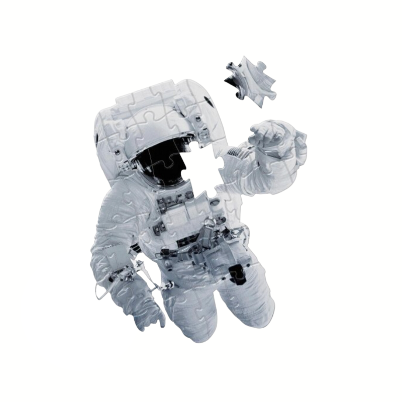 NASA Glow in the Dark Giant Astronaut Puzzle