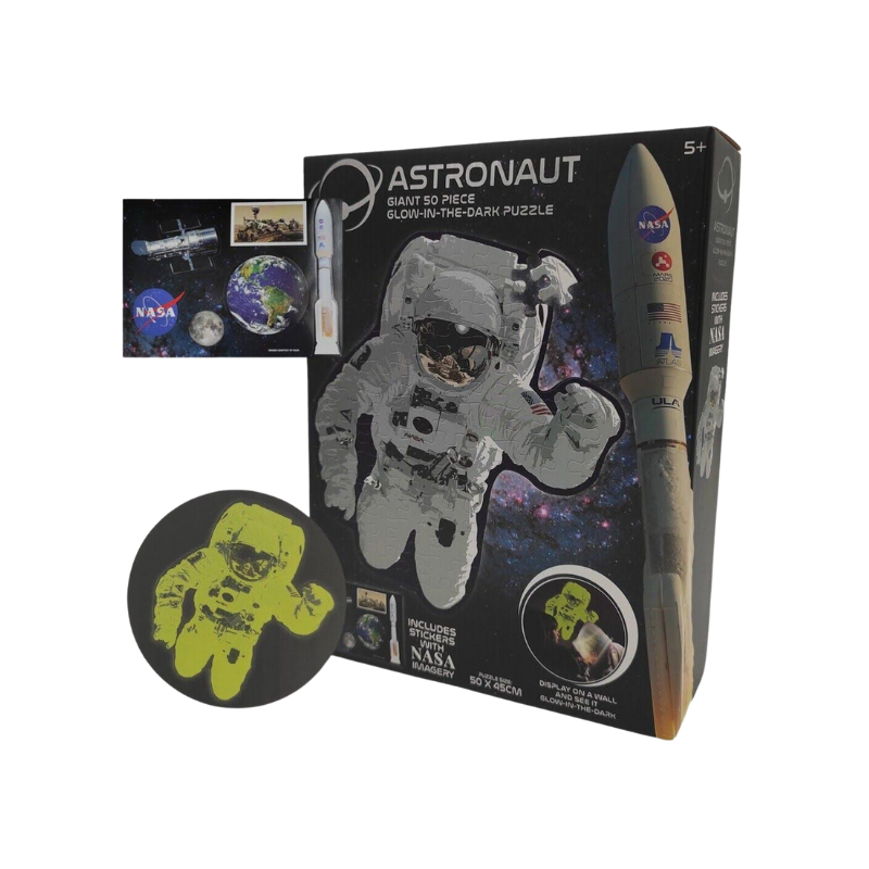 NASA Glow in the Dark Giant Astronaut Puzzle