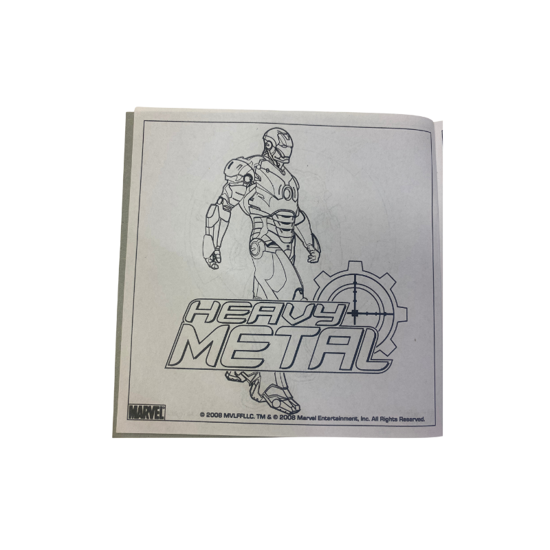 Marvel Iron Man Mini Colouring Book