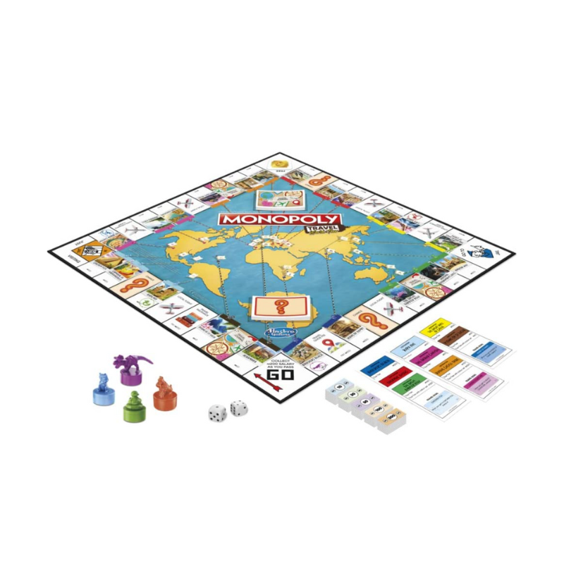 Monopoly Travel World Tour Family Board Game